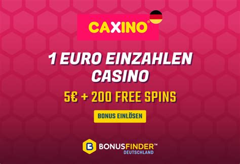 casino bonus 1 euro einzahlen/